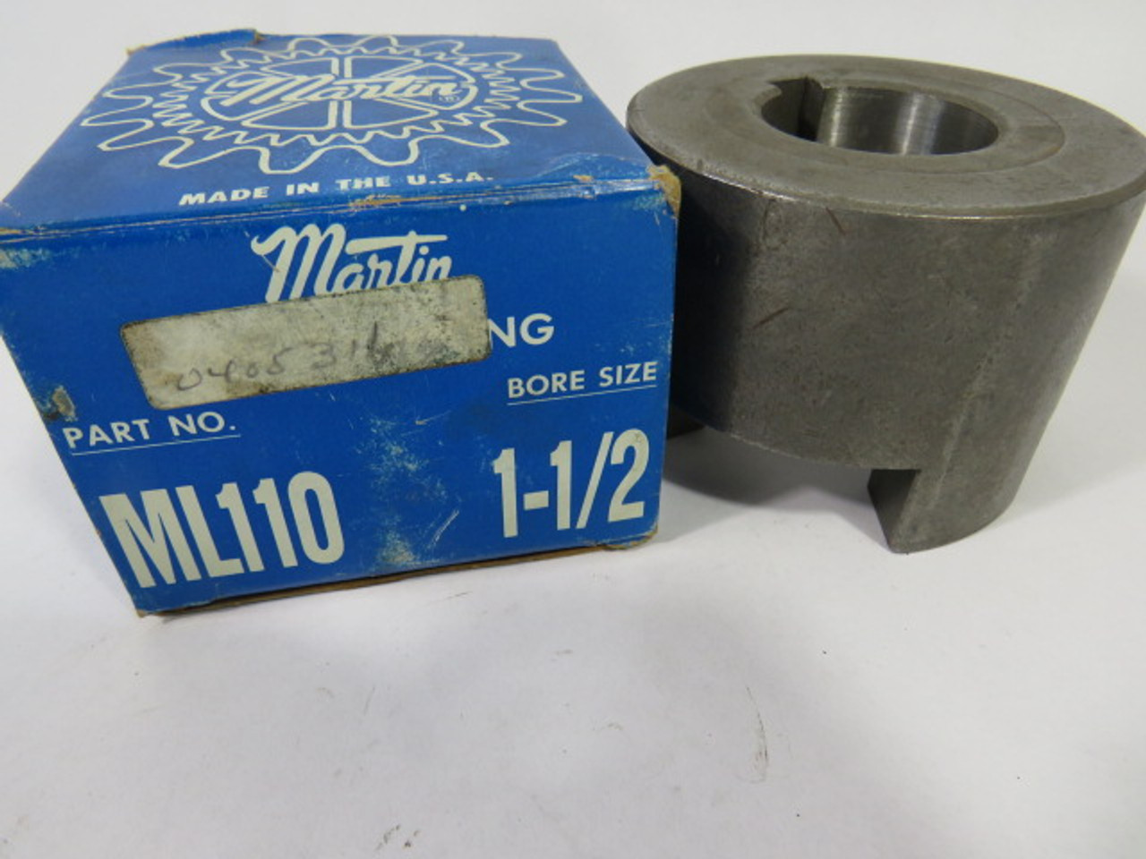 Martin ML110-1-1/2 Jaw Coupling 3-5/16" OD 1.5" Bore 1-11/16" LTB ! NEW !
