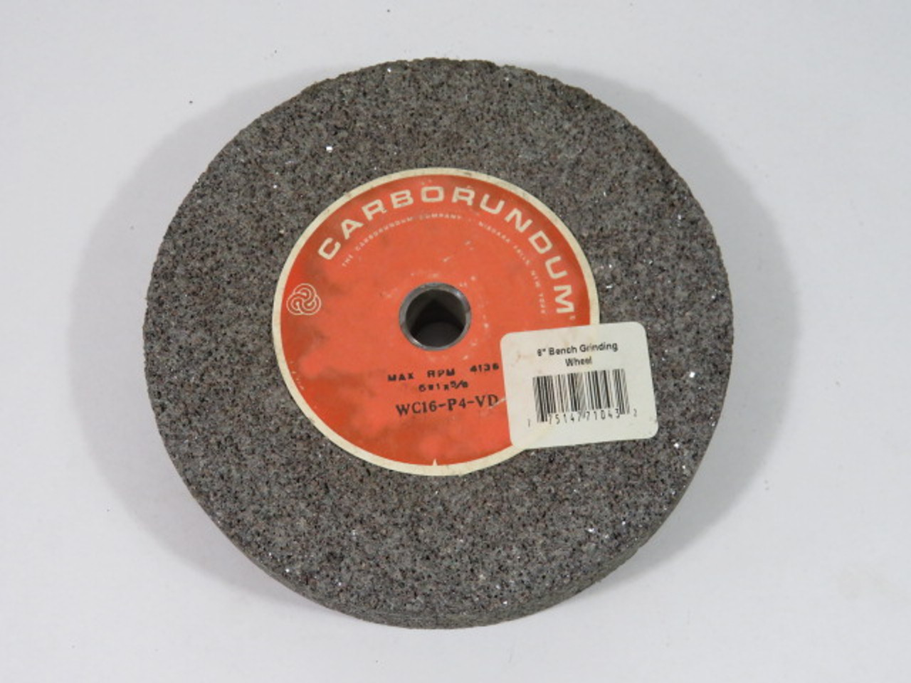 Carborundum WC16-P4-VD 6" bench Grinding Wheel Max RPN 4136 6"x1"x5/8" ! NOP !