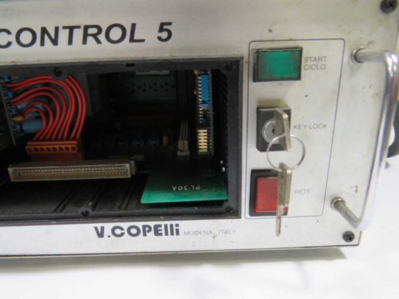 V.Copelli STC12/39-2 Air Control 5 Lubrication System Operator Panel ! AS IS !
