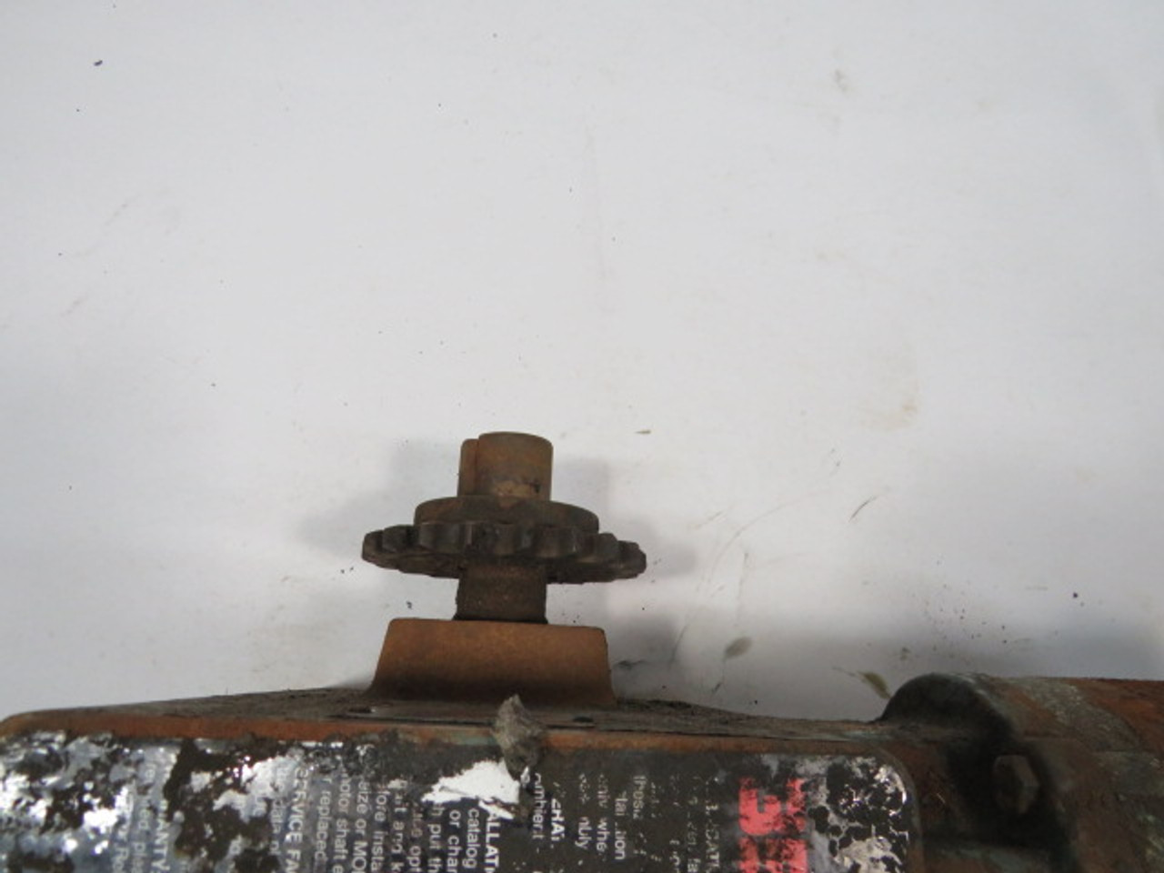 Reliance Electric 1HP 1725RPM 575V C/W Gear Reducer 50:1 Ratio ! AS IS !