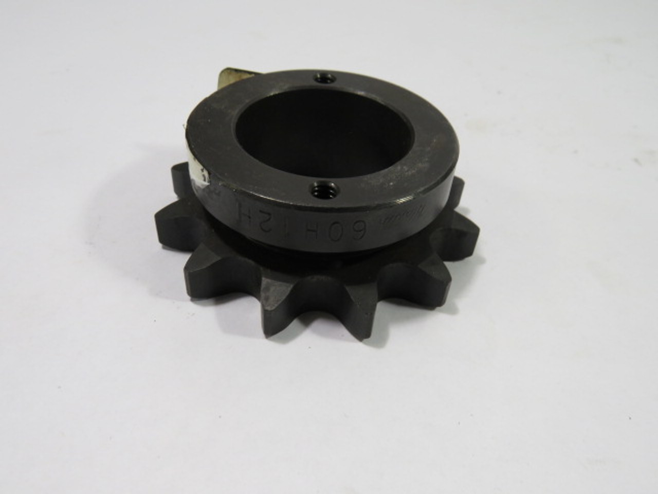 Martin 60H12H Bushing Bore Sprocket 1-1/2" Max Bore  12 Teeth  60 Chain  USED