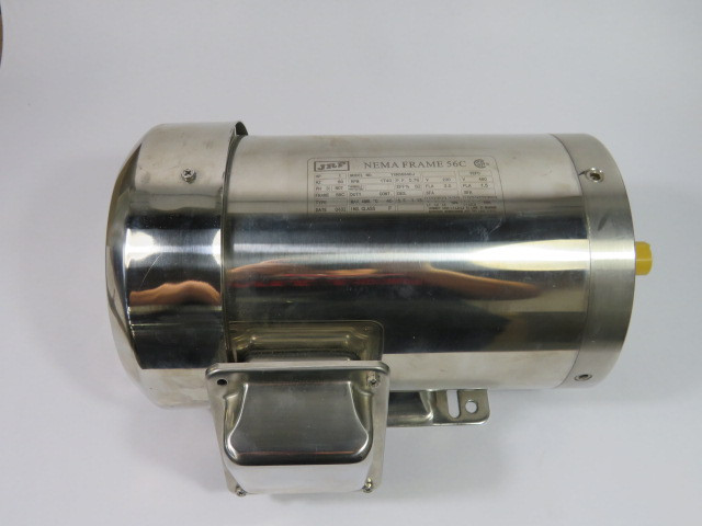 JRP YXN5664DJ 1HP 1740rpm 230/460V 56C TEFC 3PH 3/1.5A 60Hz. USED