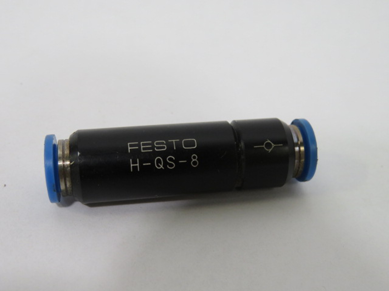 Festo H-QS-8 8mm Inlet Push-In Tubing 15mm Outlet USED