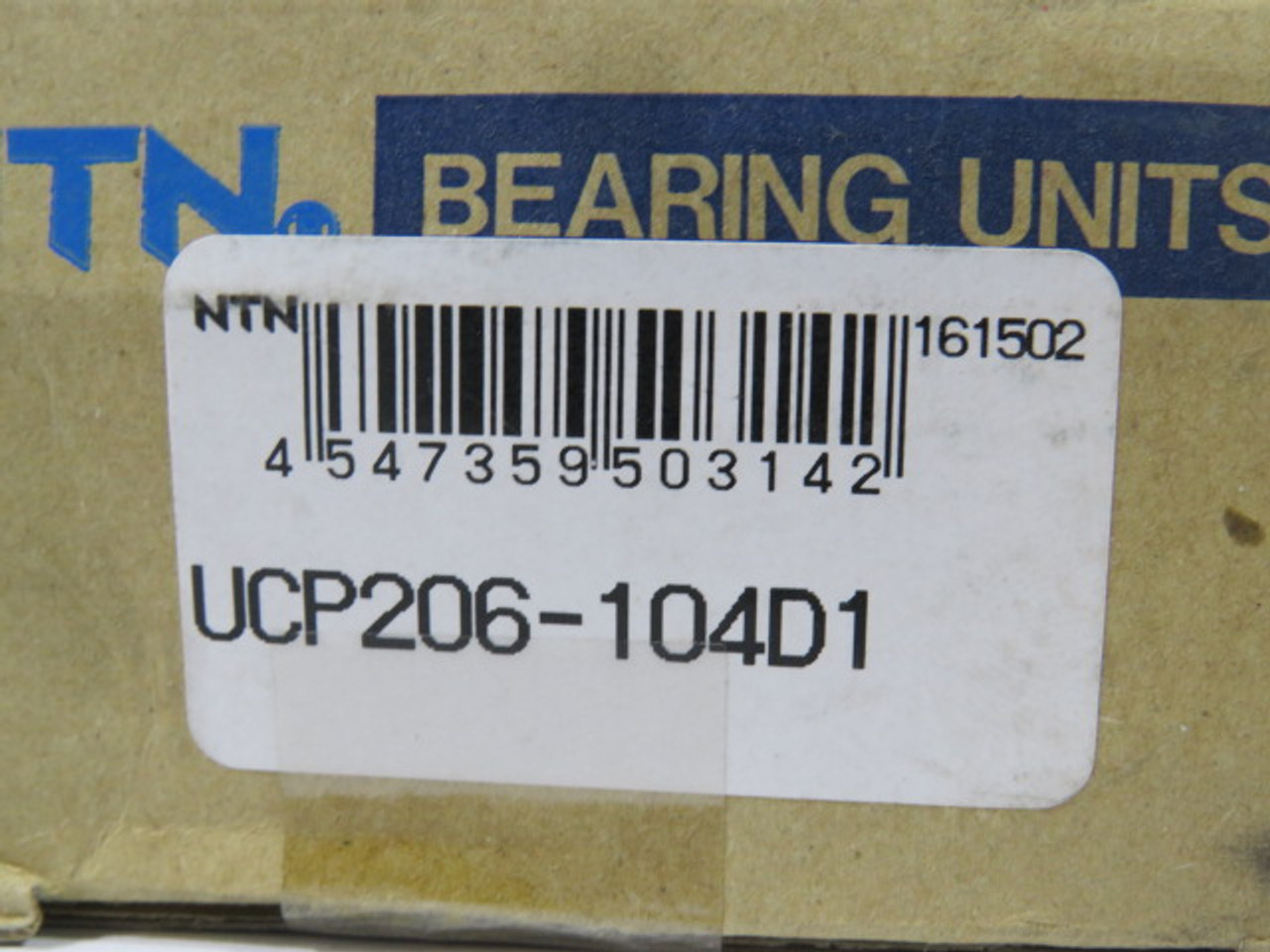 NTN UCP206-104D1 Pillow Block Ball Bearing ! NEW !