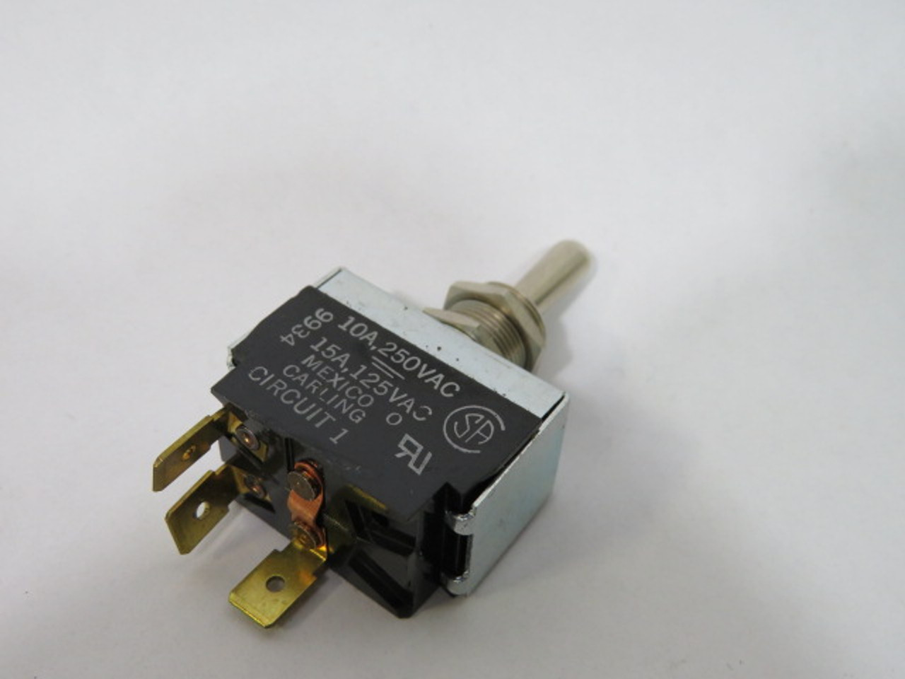 Carling 2GM50-73 DPDT Toggle Switch 10A 250VAC 15A 125VAC 3/4HP USED