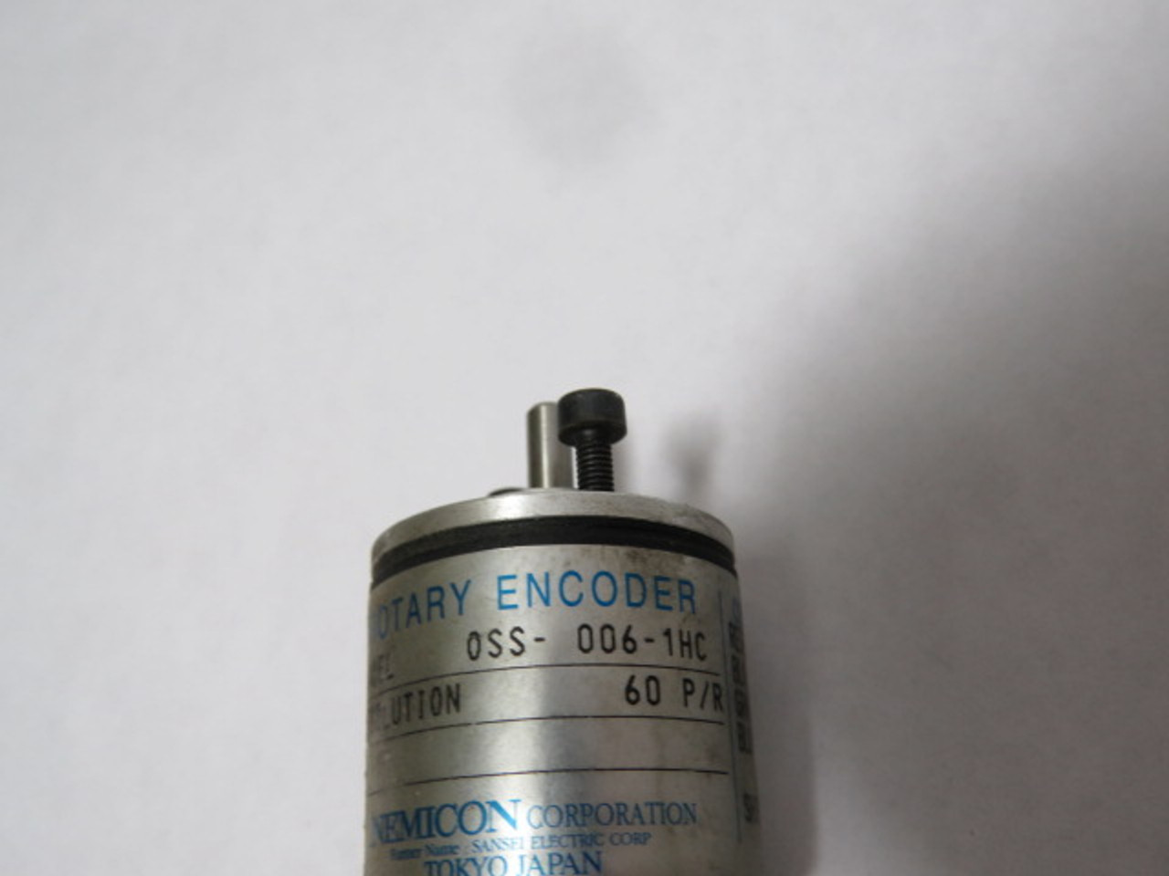 Nemicon OSS-006-1HC Rotary Encoder w/60 P/R Resolution USED