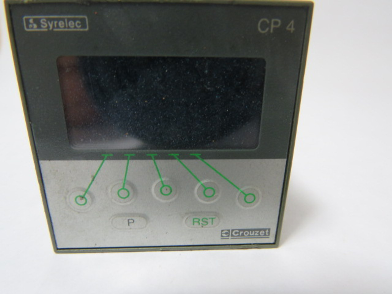 Crouzet 87.618.144 5-Digit Digital Counter 2A In. 20-55VAC 50/60Hz. USED