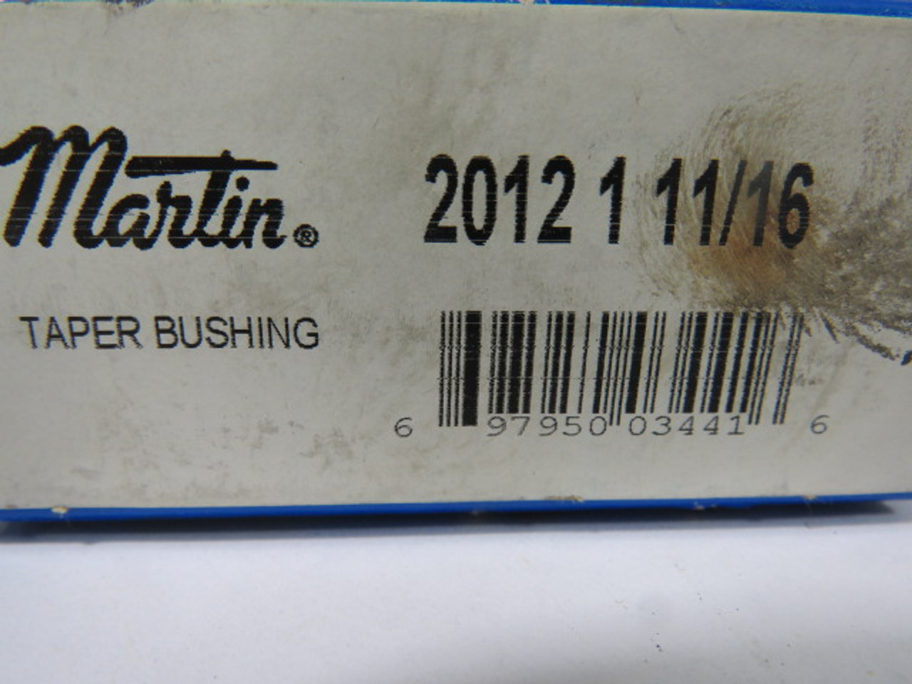 Martin 2012-1-11/16 Taper Lock Bushing 2.75" OD 1.6875" B 1.25" LTB  ! NEW !