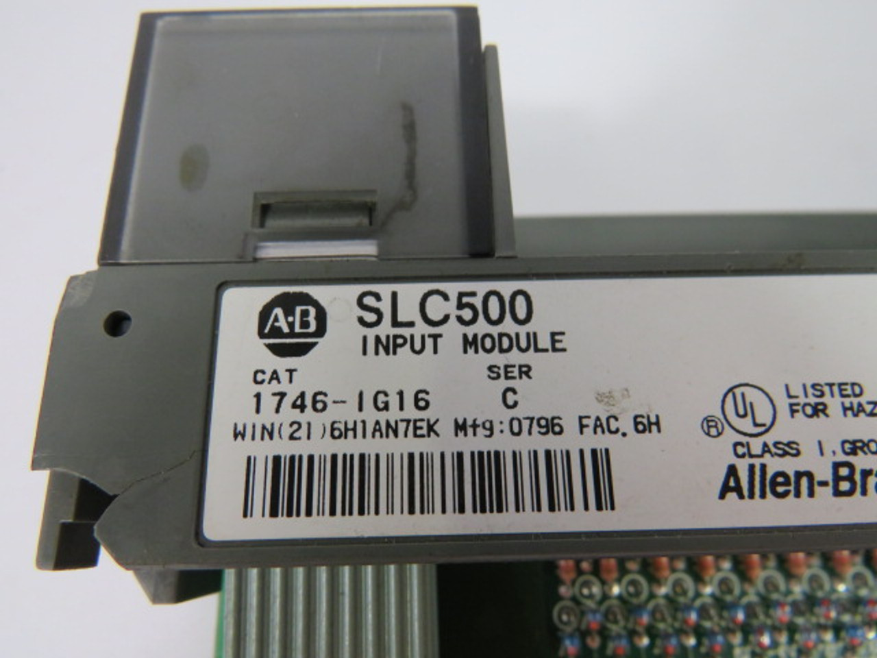 Allen-Bradley 1746-IG16 Series C Input Module *No Door/Damaged Case* USED