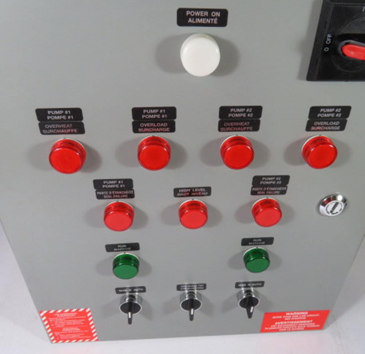 Carostan Controls 8688.345 Sewage Duplex Control 7.5HP 575V 3Ph 60Hz 10A ! NEW !