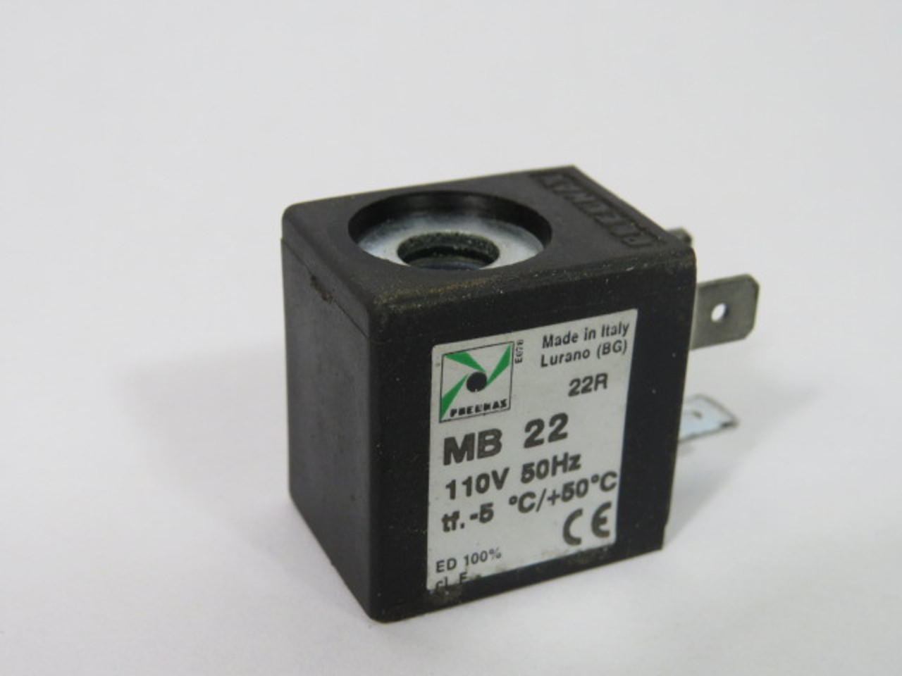 Pneumax MB-22 Solenoid Coil 110V@50Hz. USED