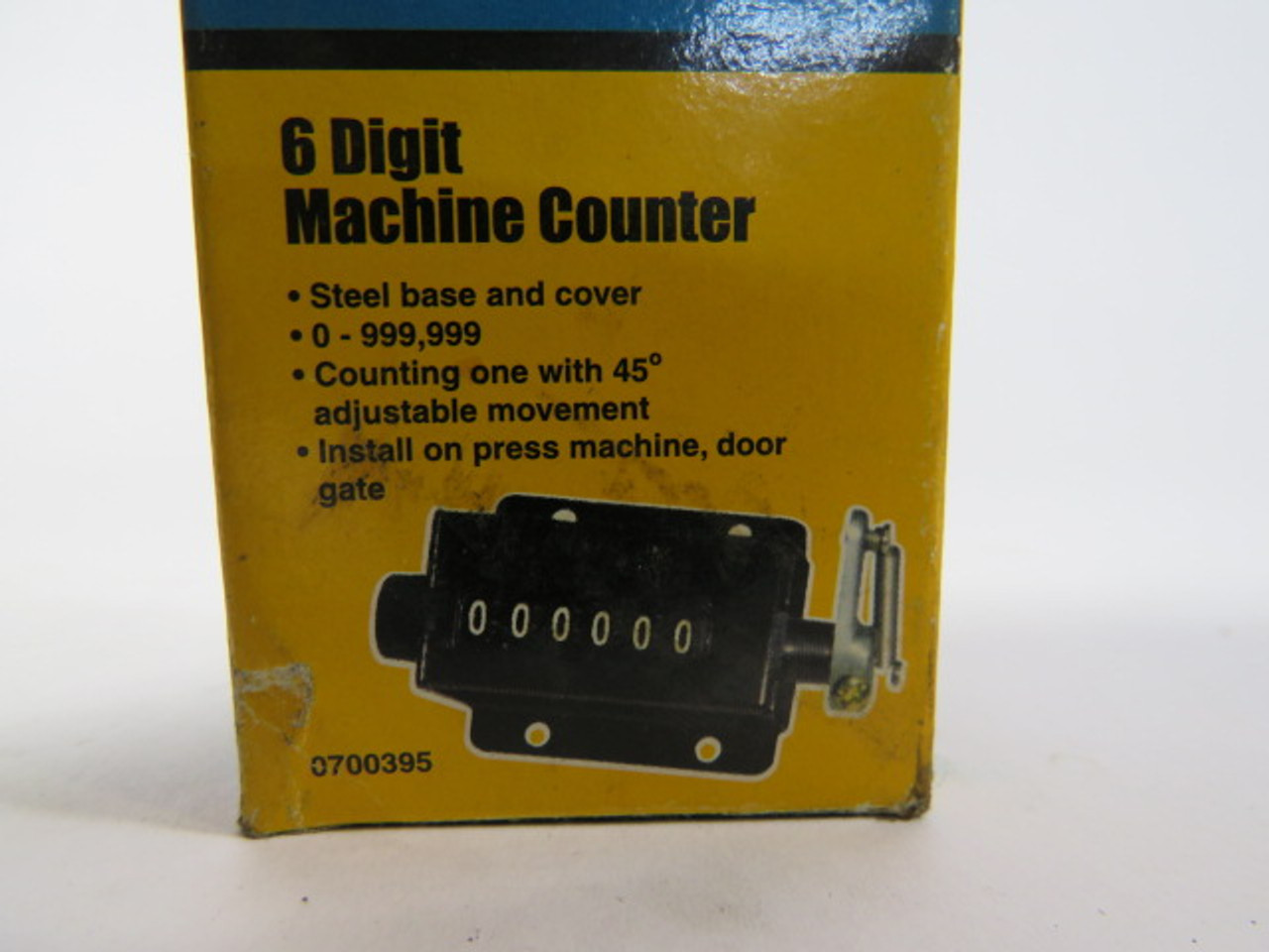 Power Fist 0700395 6 Digit Machine Counter ! NEW !