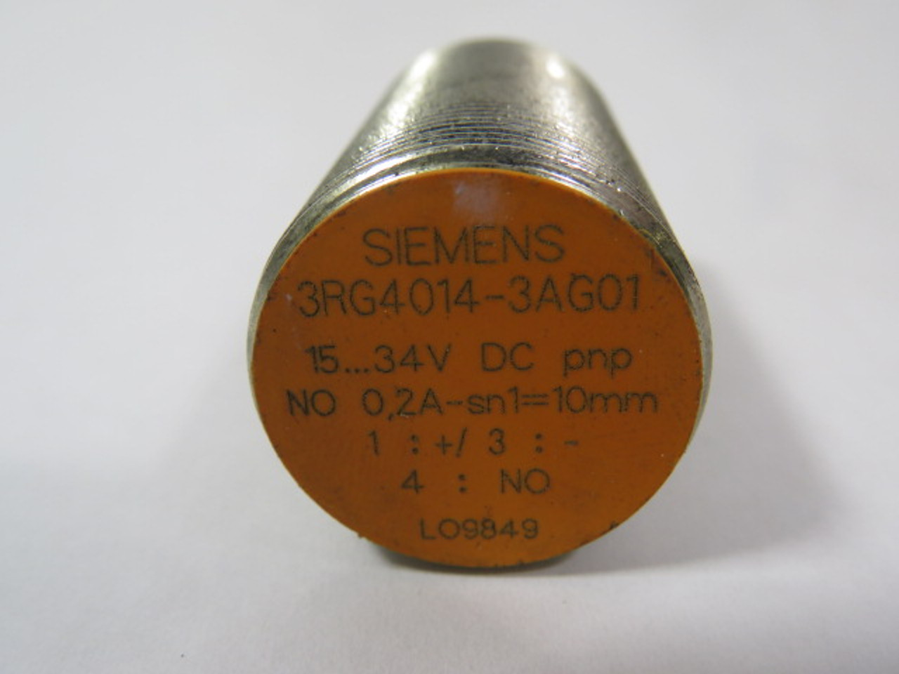 Siemens 3RG4014-3AG01 Proximity Switch 15-34VDC NO WASHERS ! NOP !