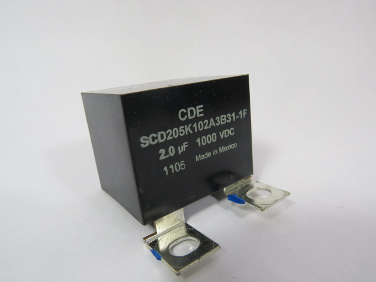 CDE SCD205K102A3B31-1F Film Capacitor 2.0uF 1000VDC USED