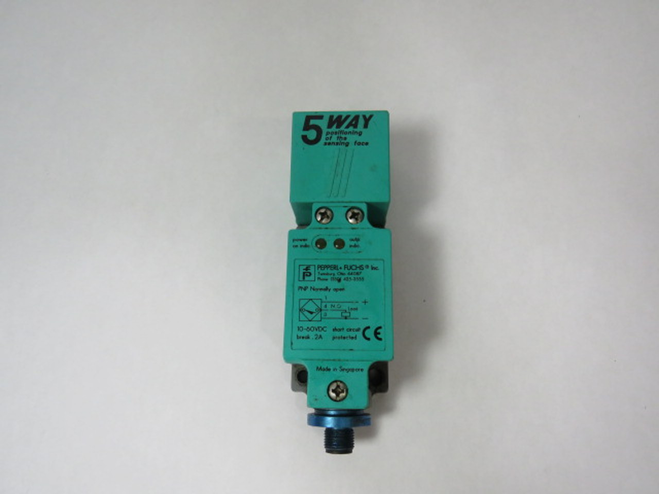 Pepperl+Fuchs NJ30-U4-E2 Proximity Sensor 10-60VDC USED