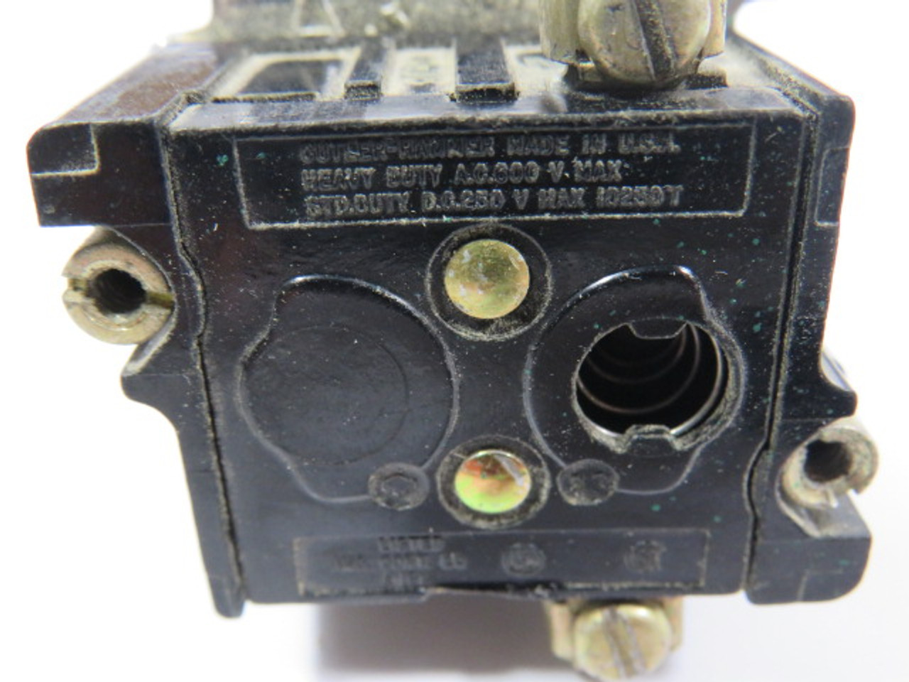 Cutler-Hammer 10250T4011 Selector Switch 1NO 2-Position USED