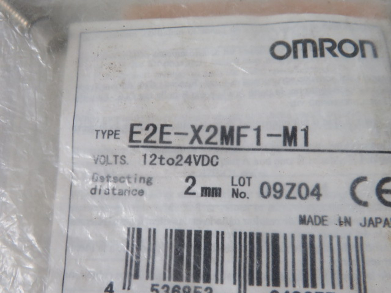 Omron E2E-X2MF1-M1 Inductive Proximity Sensor 12-24VDC ! NWB !