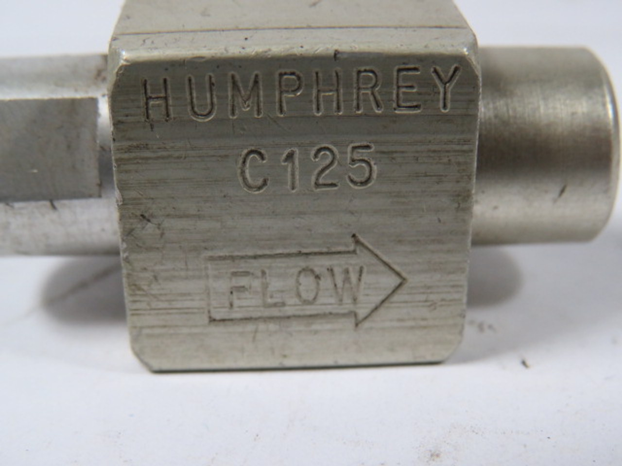 Humphrey C125 Check Valve 1/8" NPT Port  USED