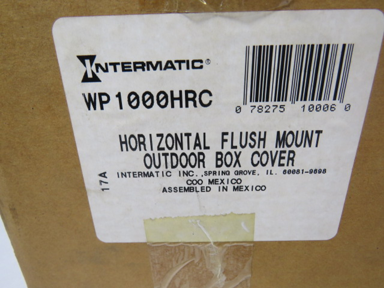 Intermatic WP1000HRC Single Gang Flush Mount Horizontal in Use Cover ! NEW !