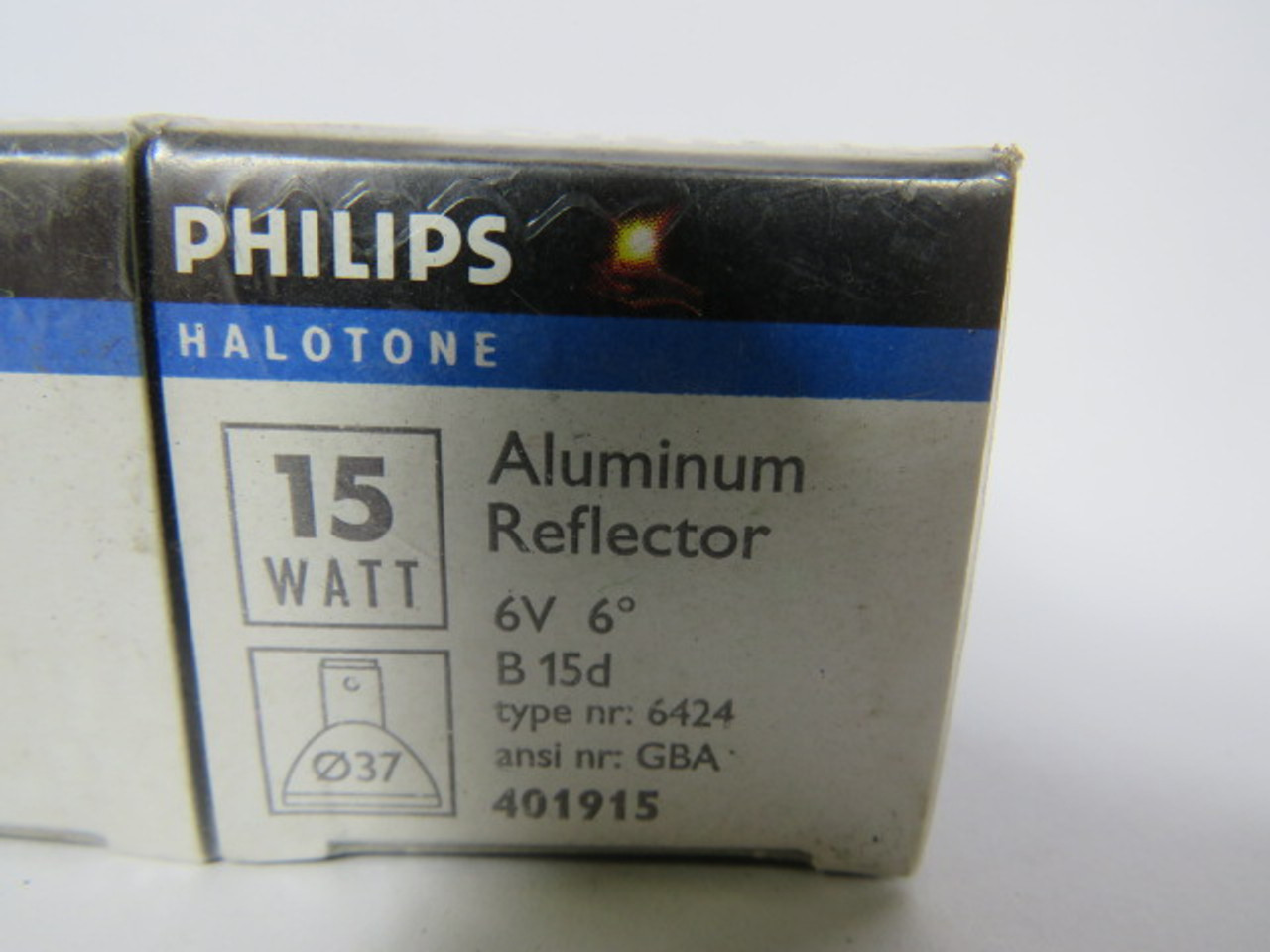 Philips 6424 Halotone Aluminum Reflector 15W 6V 5-Pack ! NWB !