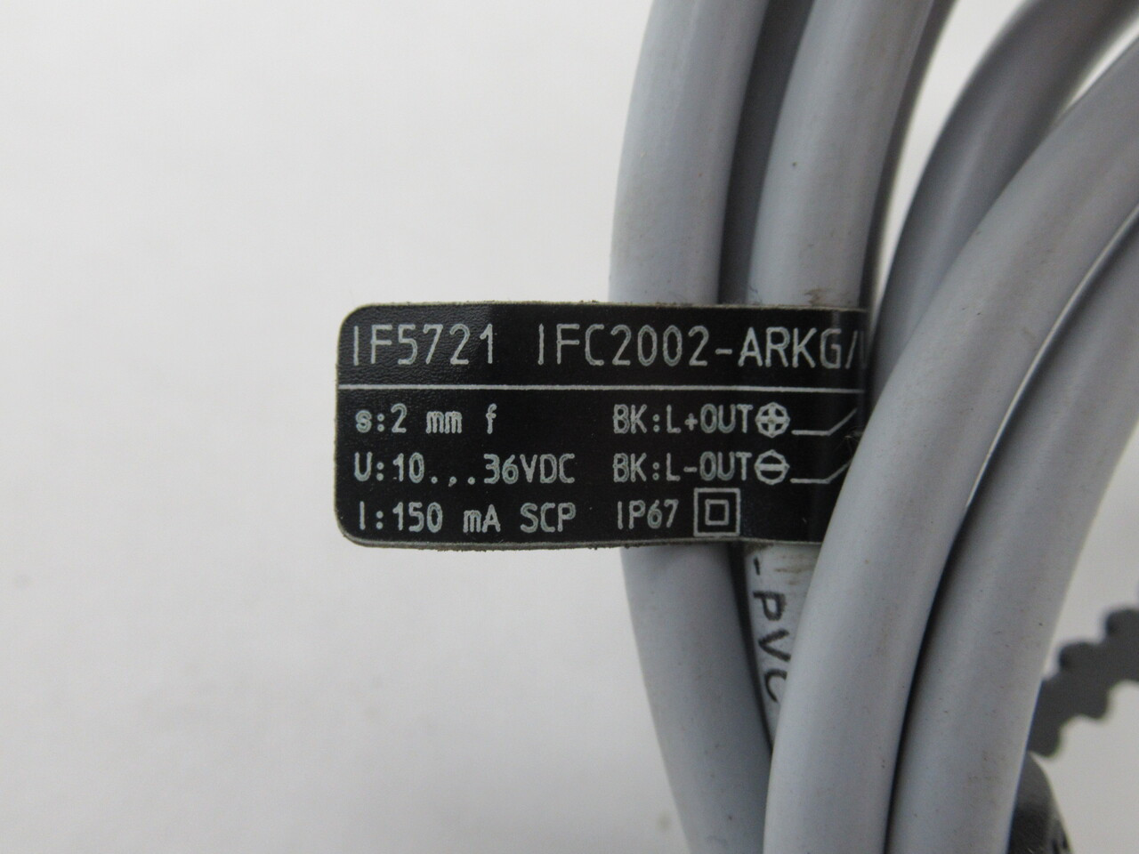 Efector IF5721 Proximity Sensor 10-36 VDC 150mA 2mm Range ! NOP !