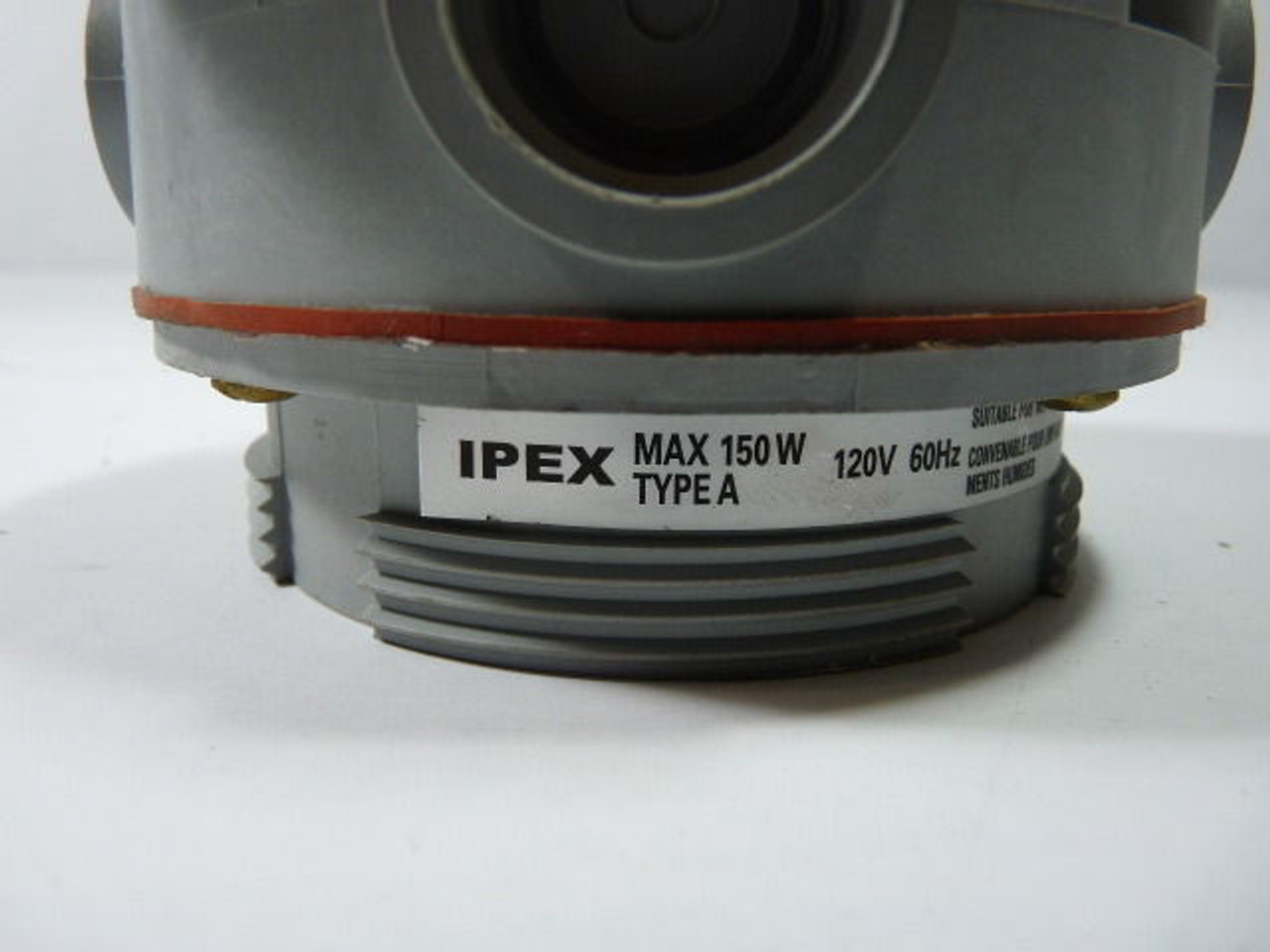 IPEX LVPF-150 Light Bulb Enclosure Base 150W 120V USED