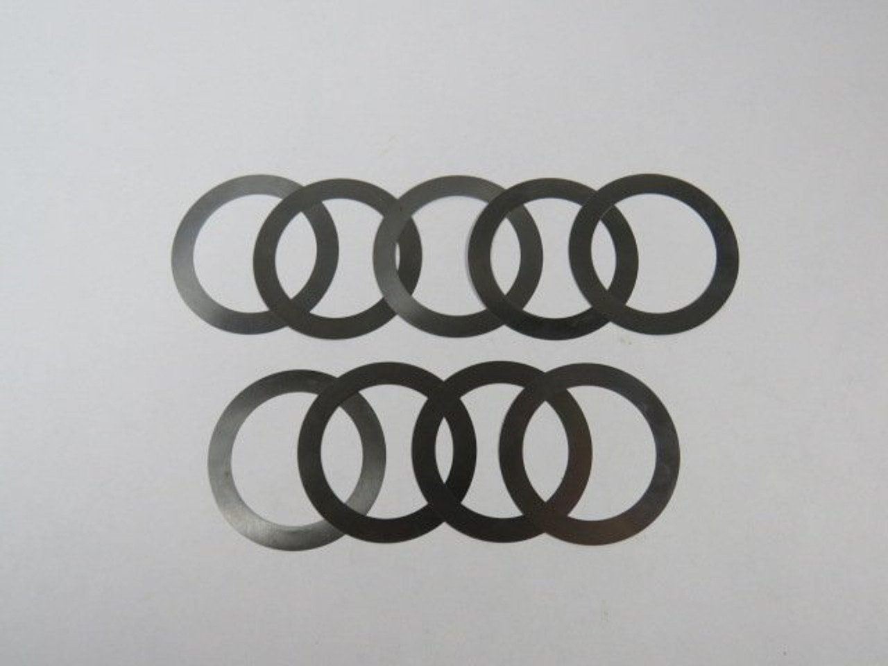 Precision Brand 25264 Arbor Shims 1-3/8X1-7/8X.003 Lot of 9 ! NOP !