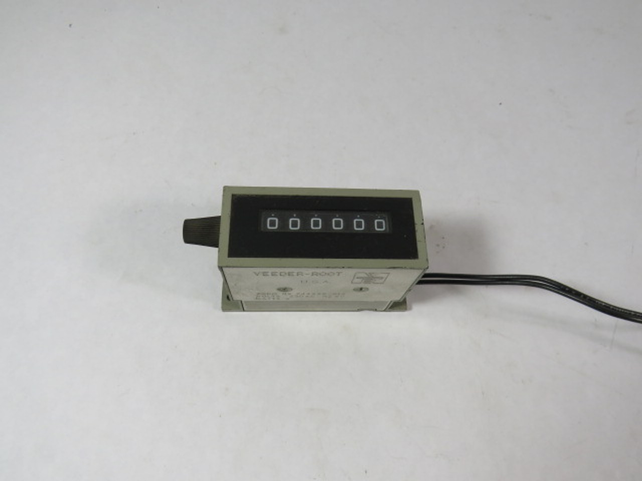 Veeder-Root 0744396-012 6-Digit Electromechanical Counter 230VAC USED