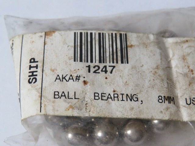 Hydromat Inc. 1247 Ball Bearing 8mm Lot of 24 ! NWB !