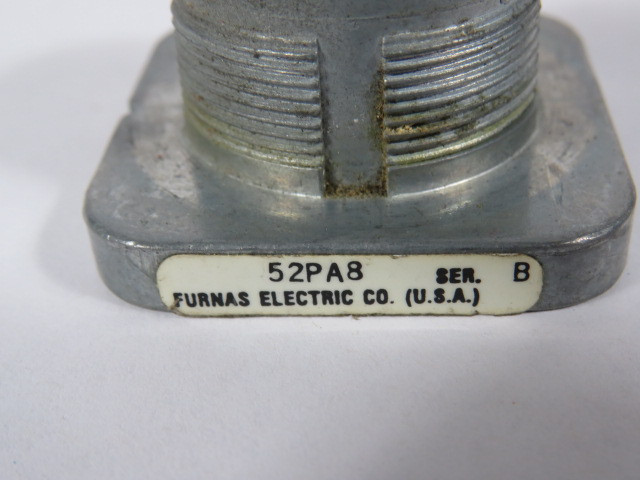 Furnas 52PA8A2 Series B Red Flush Push Button Actuator Only USED