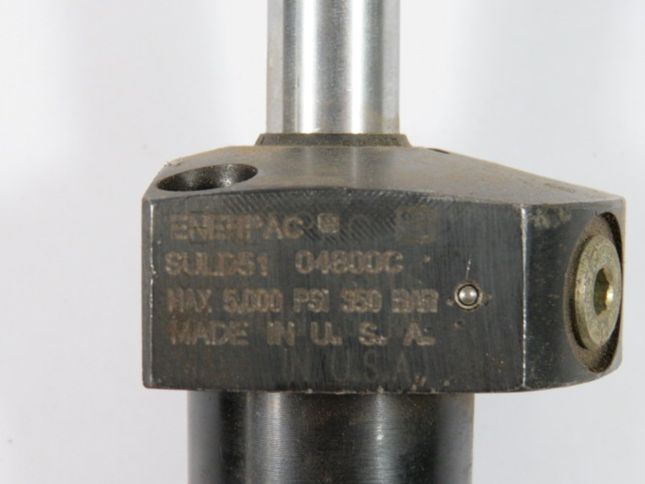 Enerpac SULD-51 Hydraulic Swing Cylinder W/O Arm Clamp 5000 PSI USED