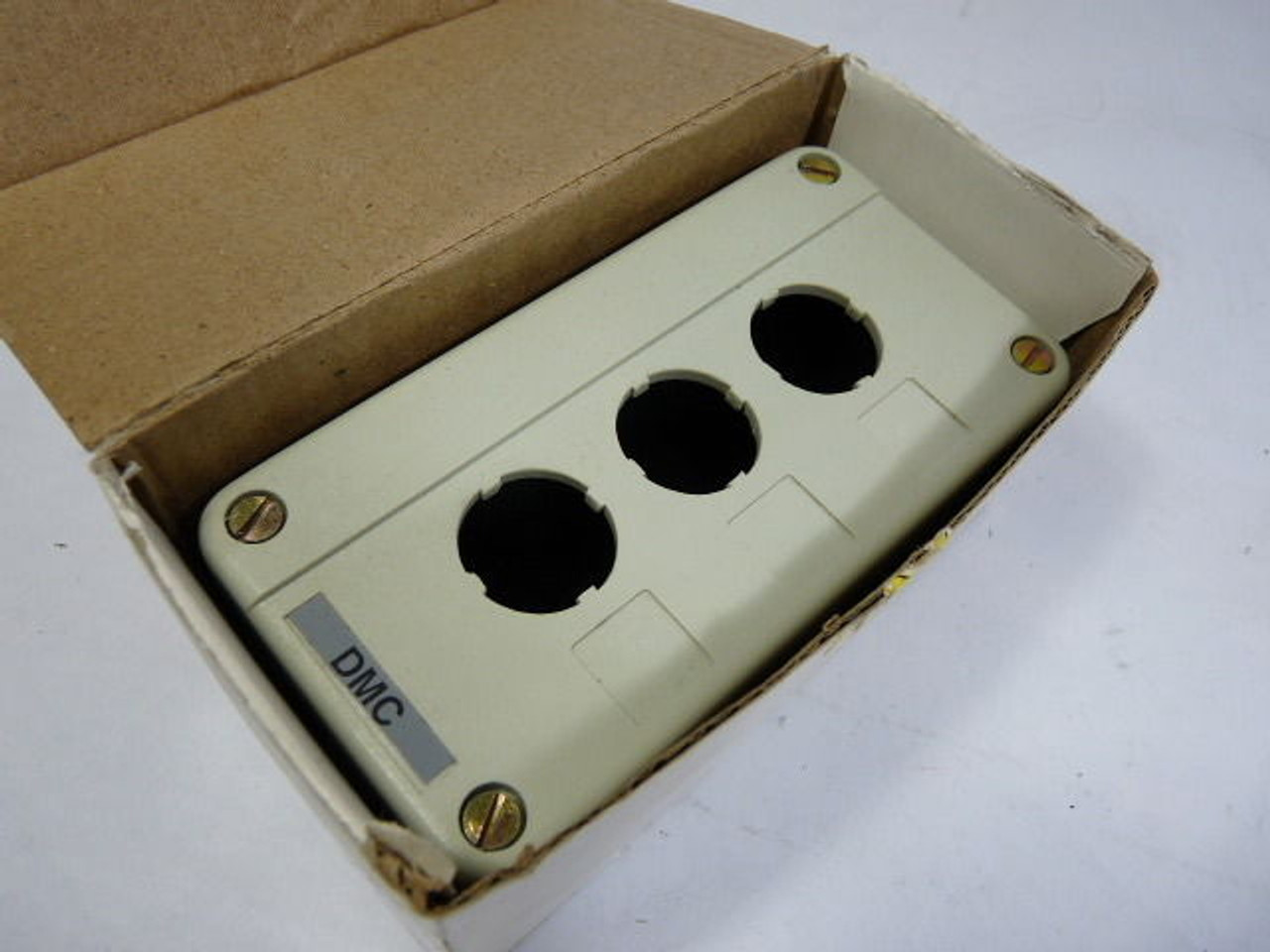 Techspan RC3P Pushbutton Enclosure 3 Hole ! NEW !