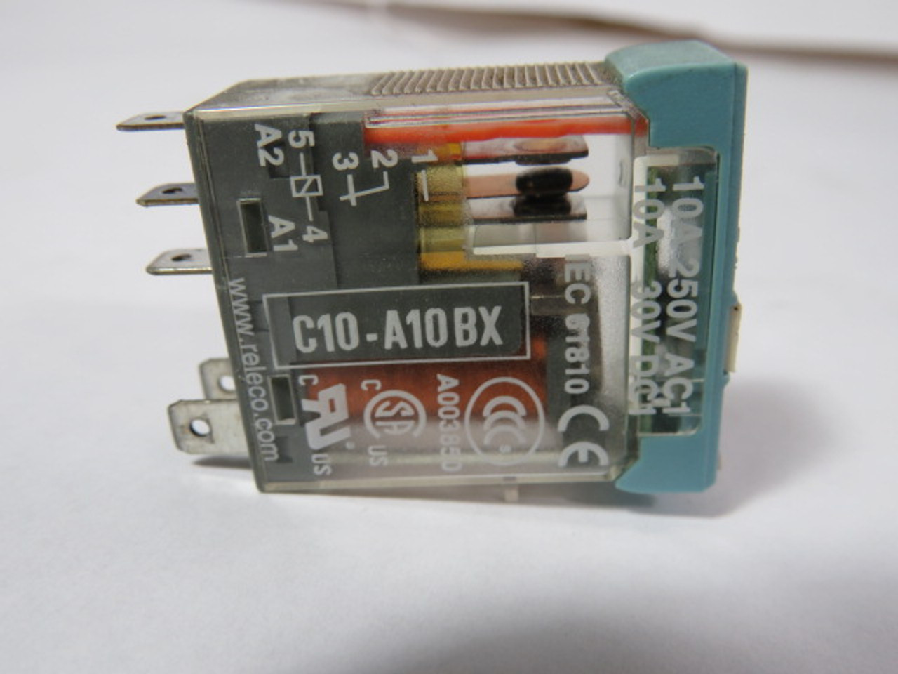 Releco C10-A10BX-ADC24V Bridge Rectifier Relay 24VAC/EDC 10A 5 PIN  USED
