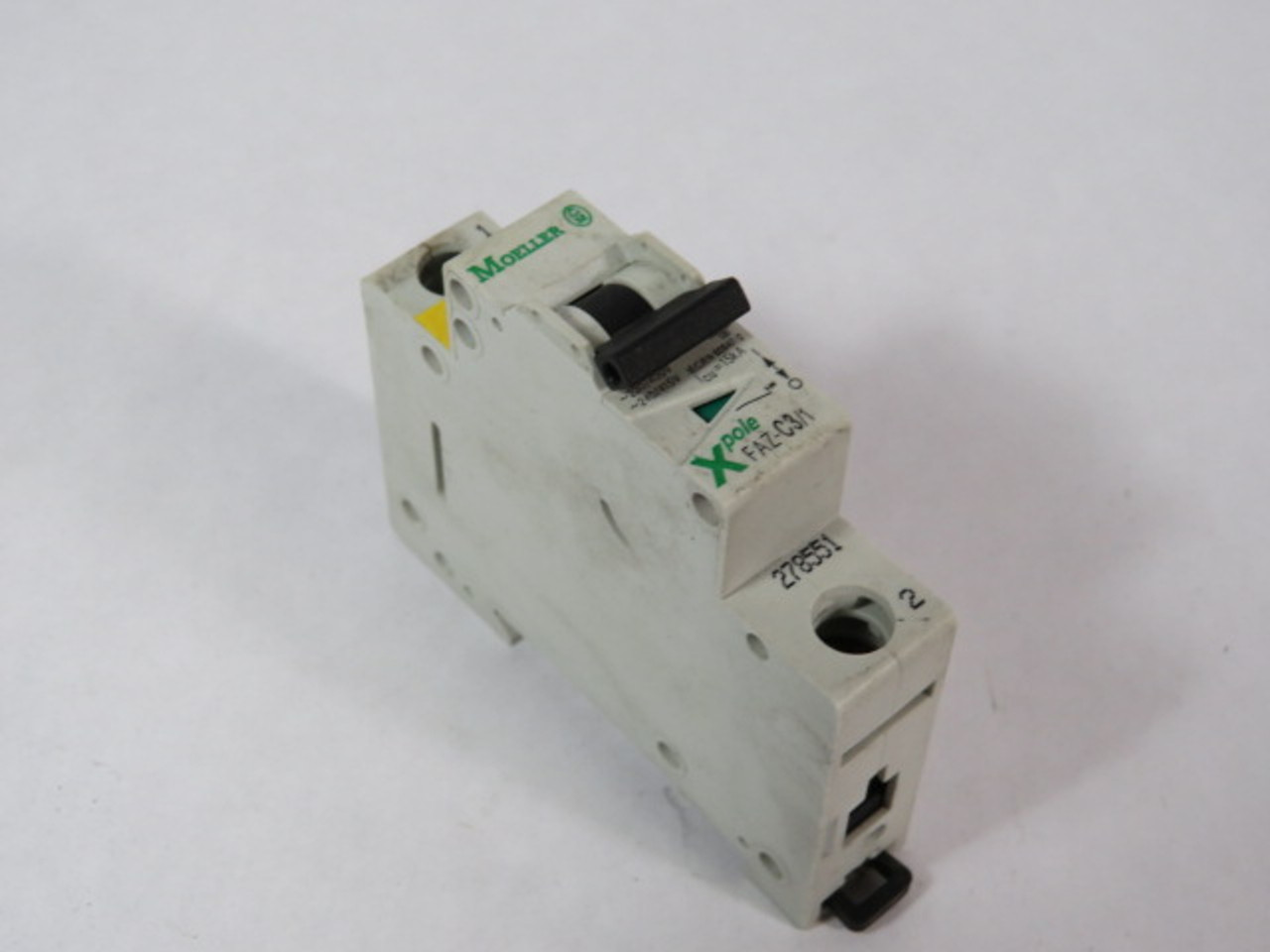 Moeller FAZ-C3/1 Circuit Breaker 3A 230-400VAC 1 Pole USED