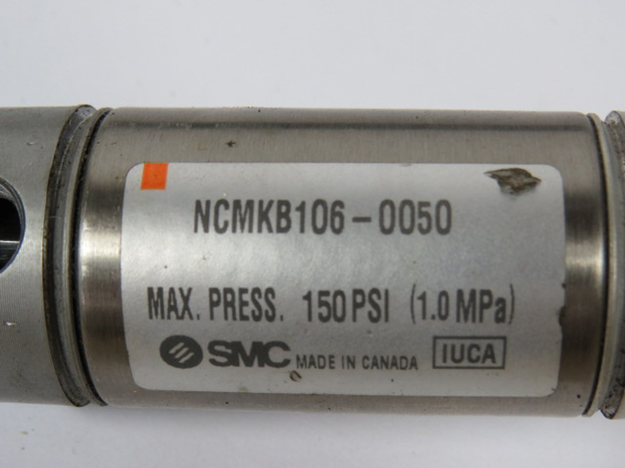 SMC NCMKB106-0050 Air Cylinder 150PSI USED