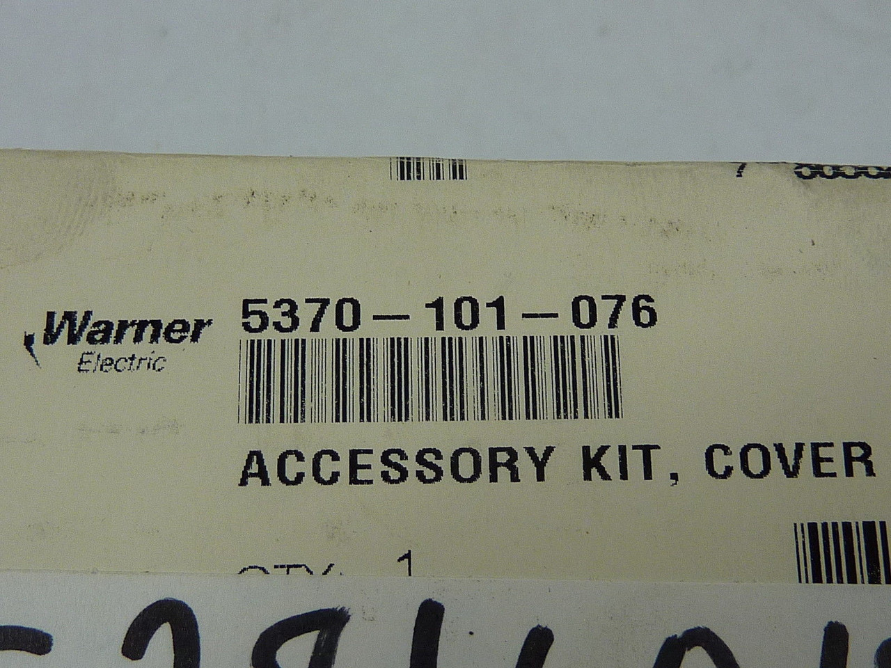 Warner 5370-101-076 Accessory Kit Cover ! NEW !