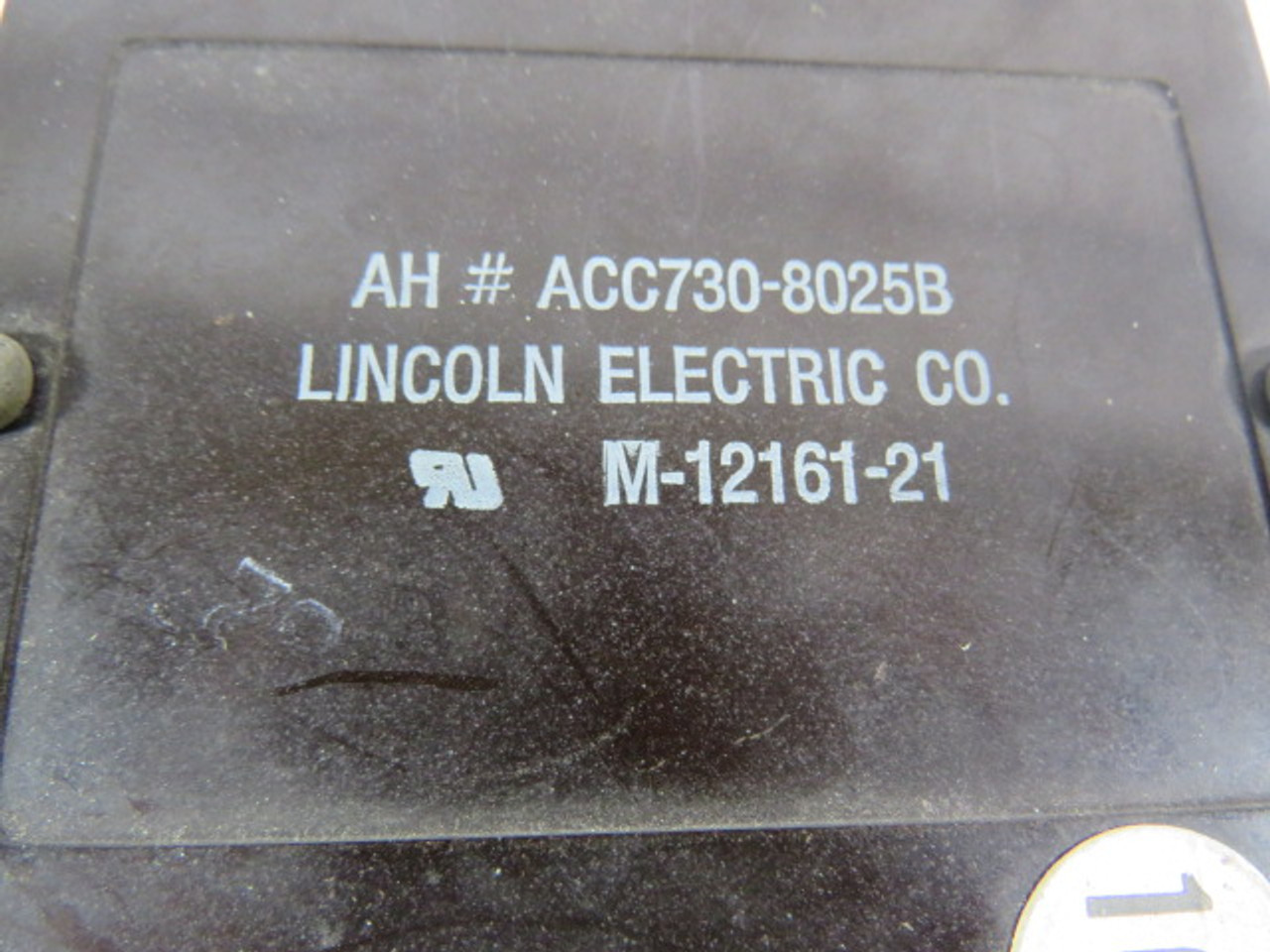 Lincoln Electric ACC730-8025B Welding Contactor 110-120V 50-60Hz USED