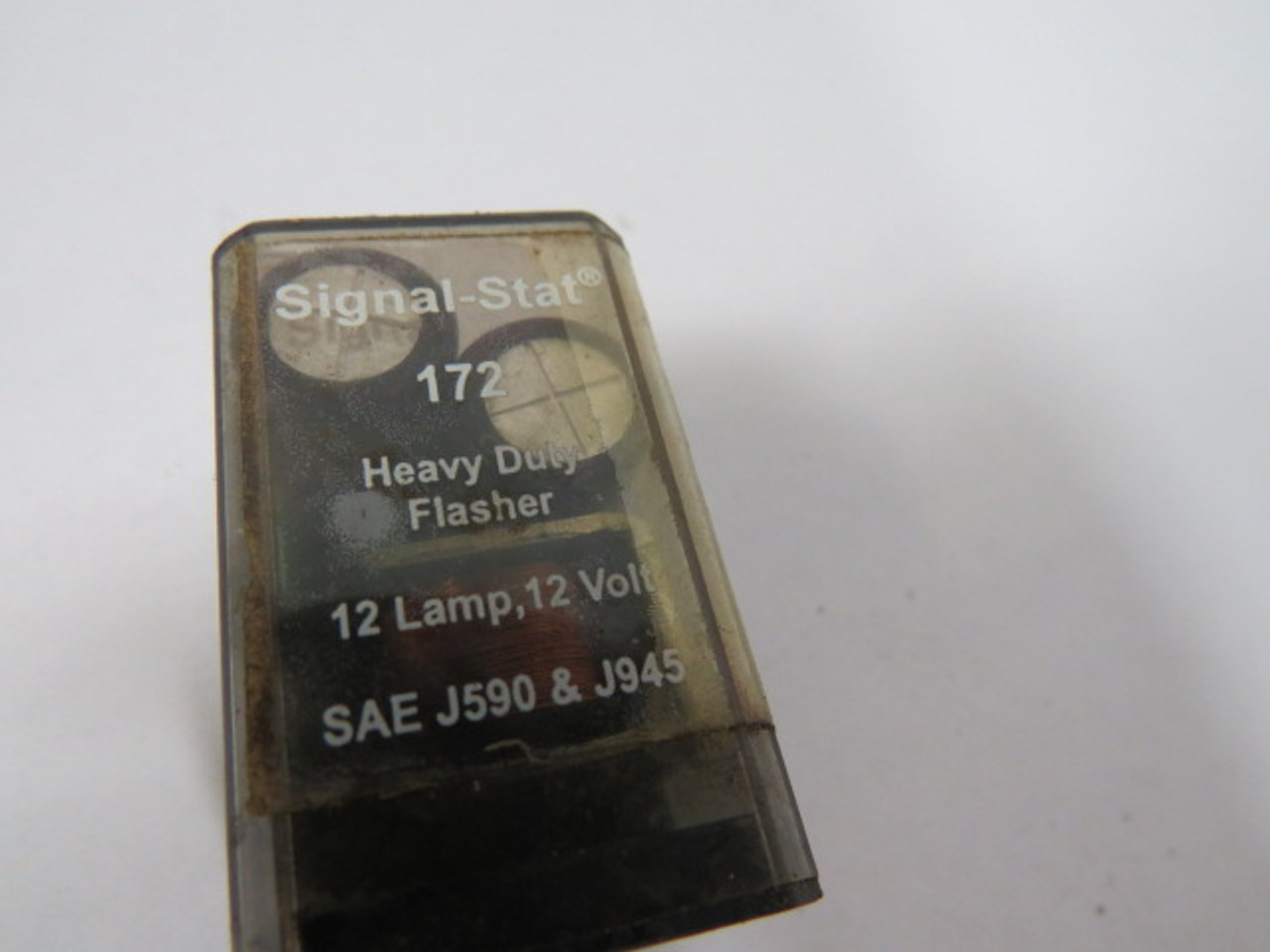 Signal Stat 172 Heavy Duty Flasher 12V 25A 2 Blades USED