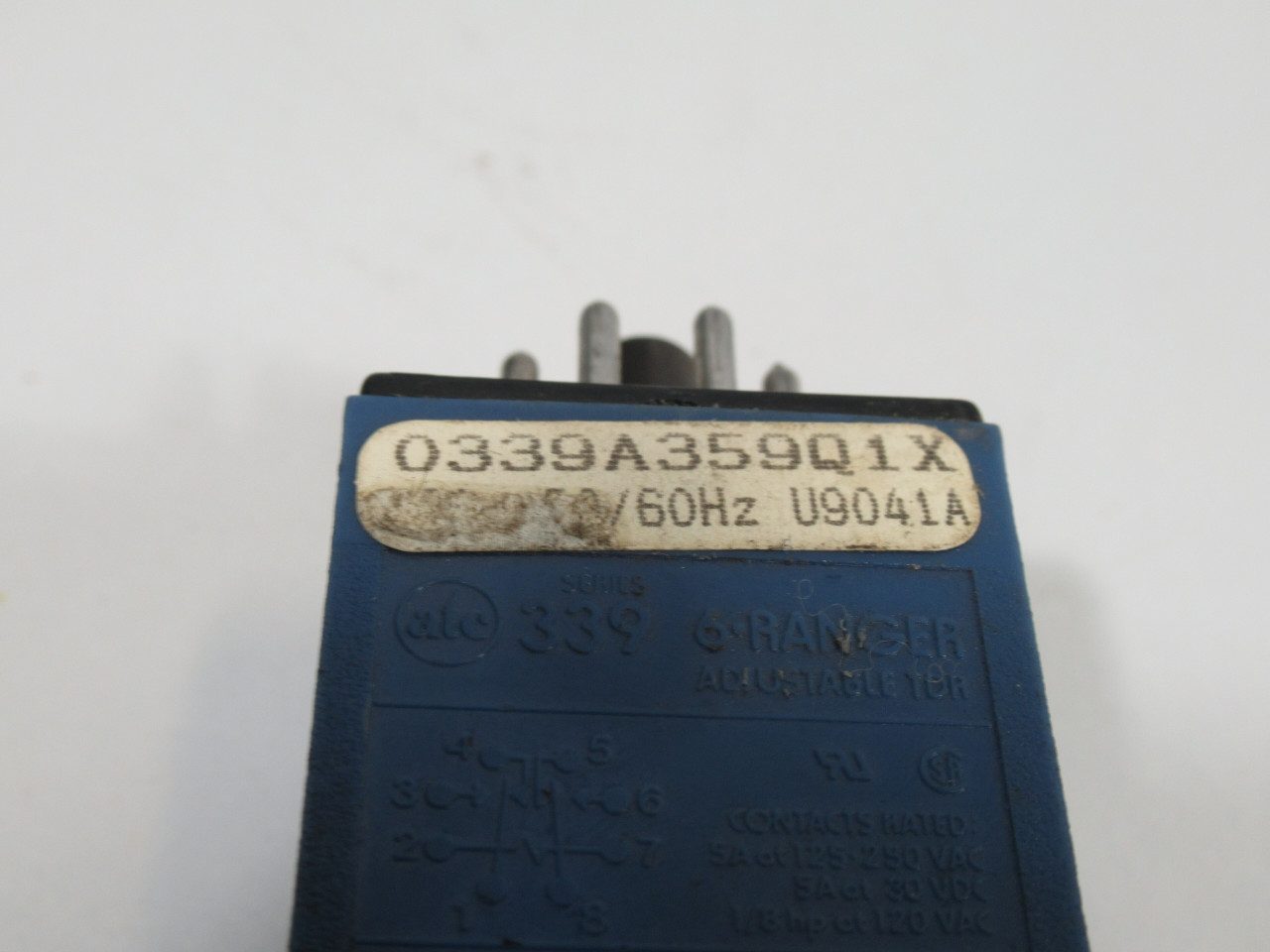 Automatic Timing & Controls 0339A359Q1X Time Delay Relay 5A 125-250VAC USED