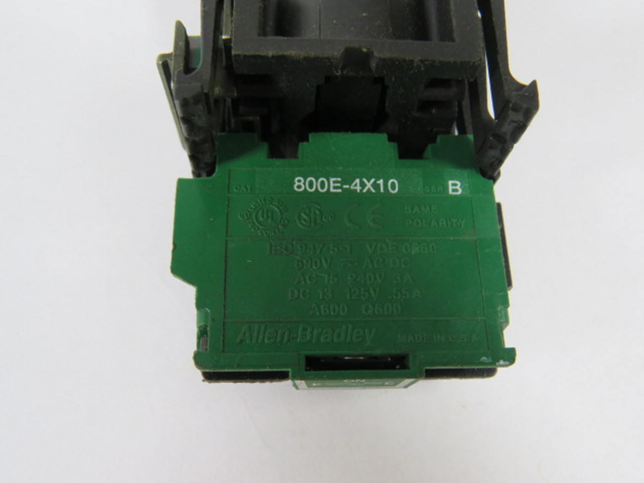 Allen-Bradley 800EP-SM22-4LX10 Selector Switch 1NO 2-Position USED