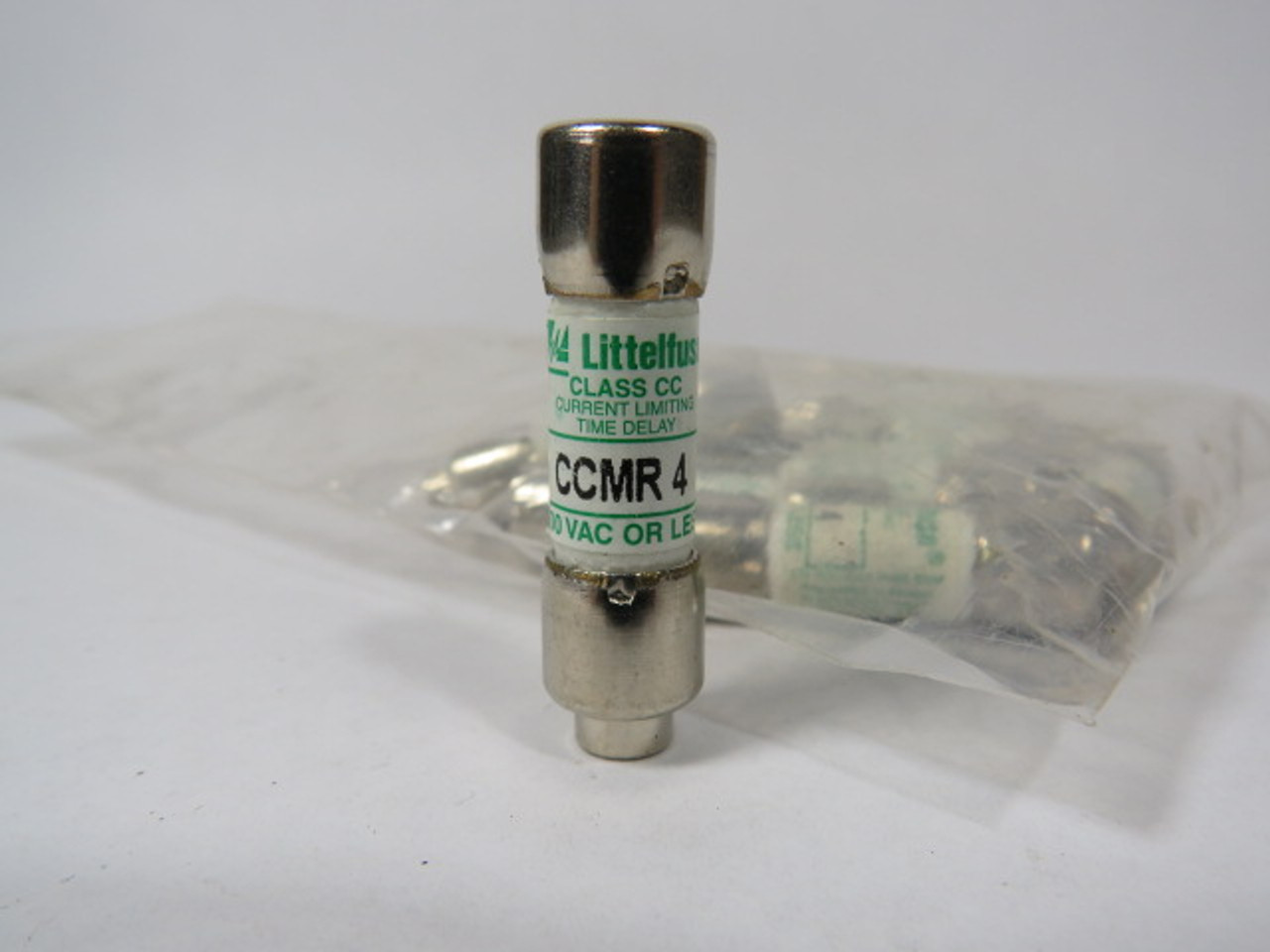 Littelfuse CCMR-4 Current Limiting Time Delay Fuse 4A 600V Lot of 10 USED