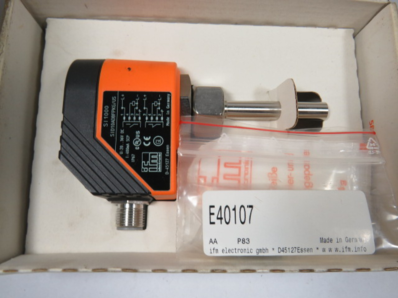 Efector SI8503 Flow Monitoring Kit 19-36VDC 60mA 45mm R ! NEW !