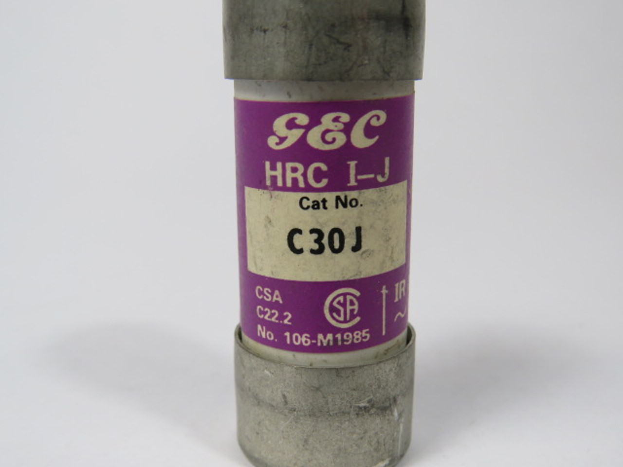 GEC C30J Fuse 30A 600V USED