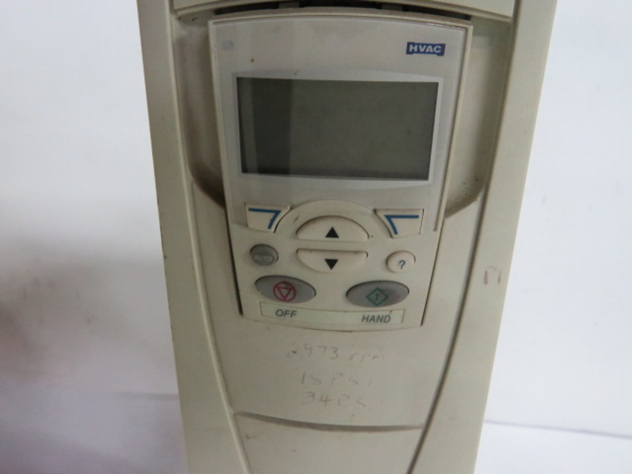 ABB ACH550-PDR-017A-6 AC Drive 15HP 3Ph 500/600V 17A Height 33" USED