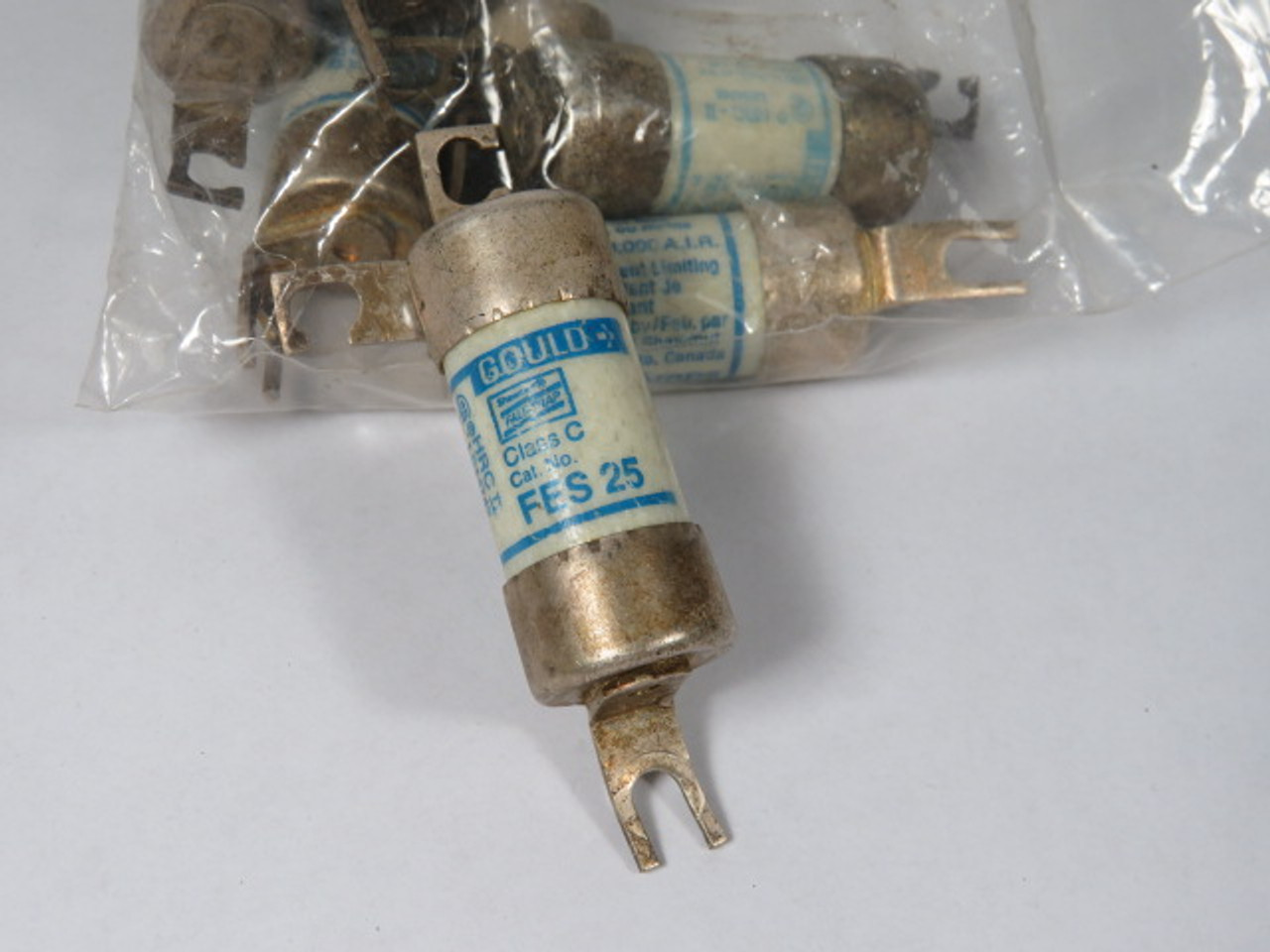 Gould FES25 Current Limiting Fuse 25A 600V Lot of 10 USED