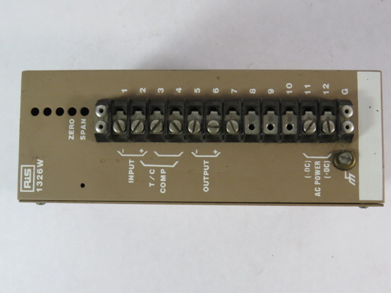 Ametek SC-1326W Transmitter 115V 60Hz 4/20MA Type J USED