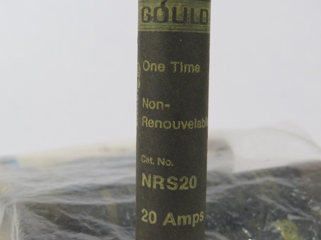 Gould NRS20 One Time Fuse 20A 600V Lot of 10 USED
