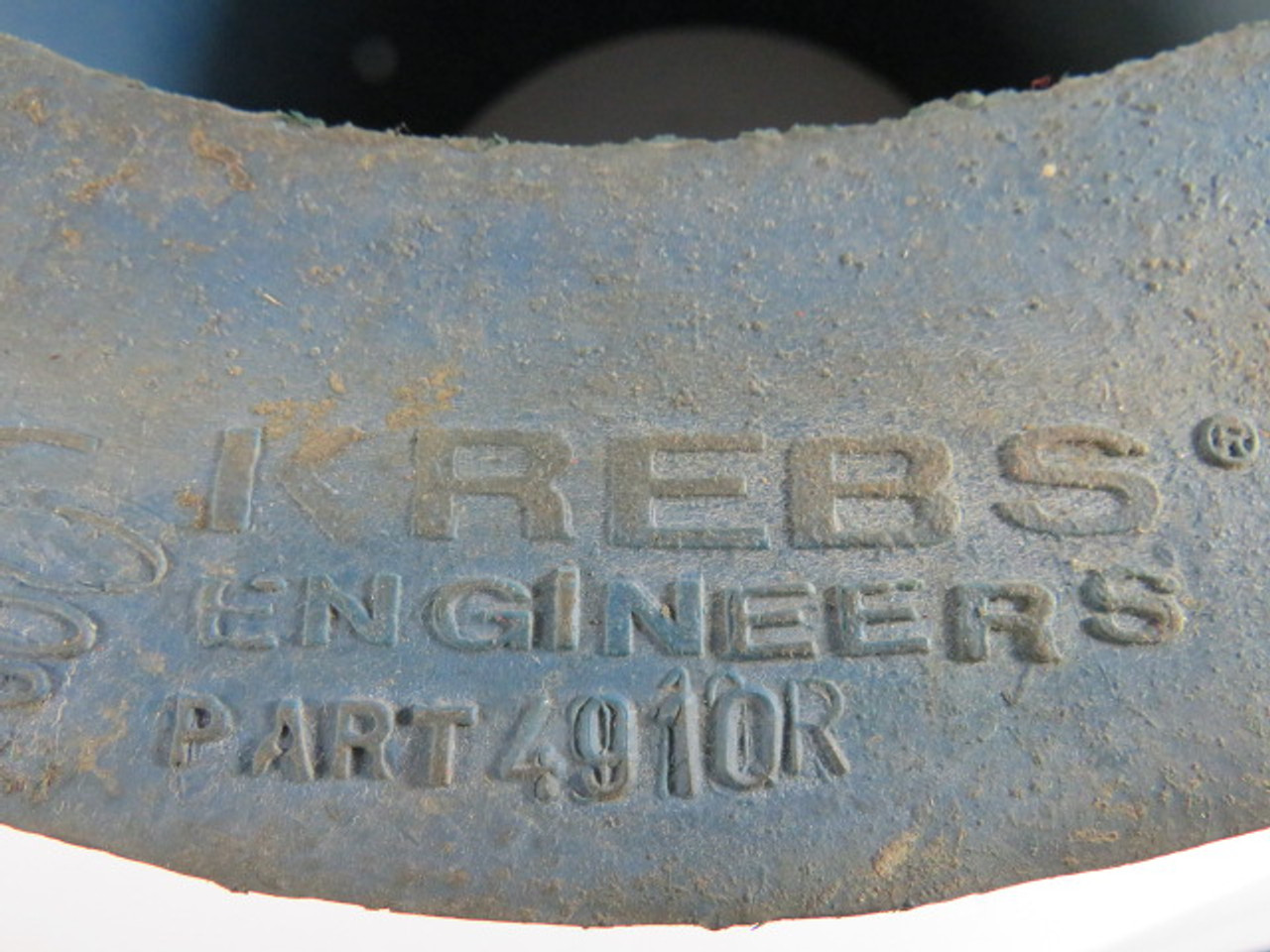 Krebs C4910R-BPC 4910R Cement Making Splash Skirt USED