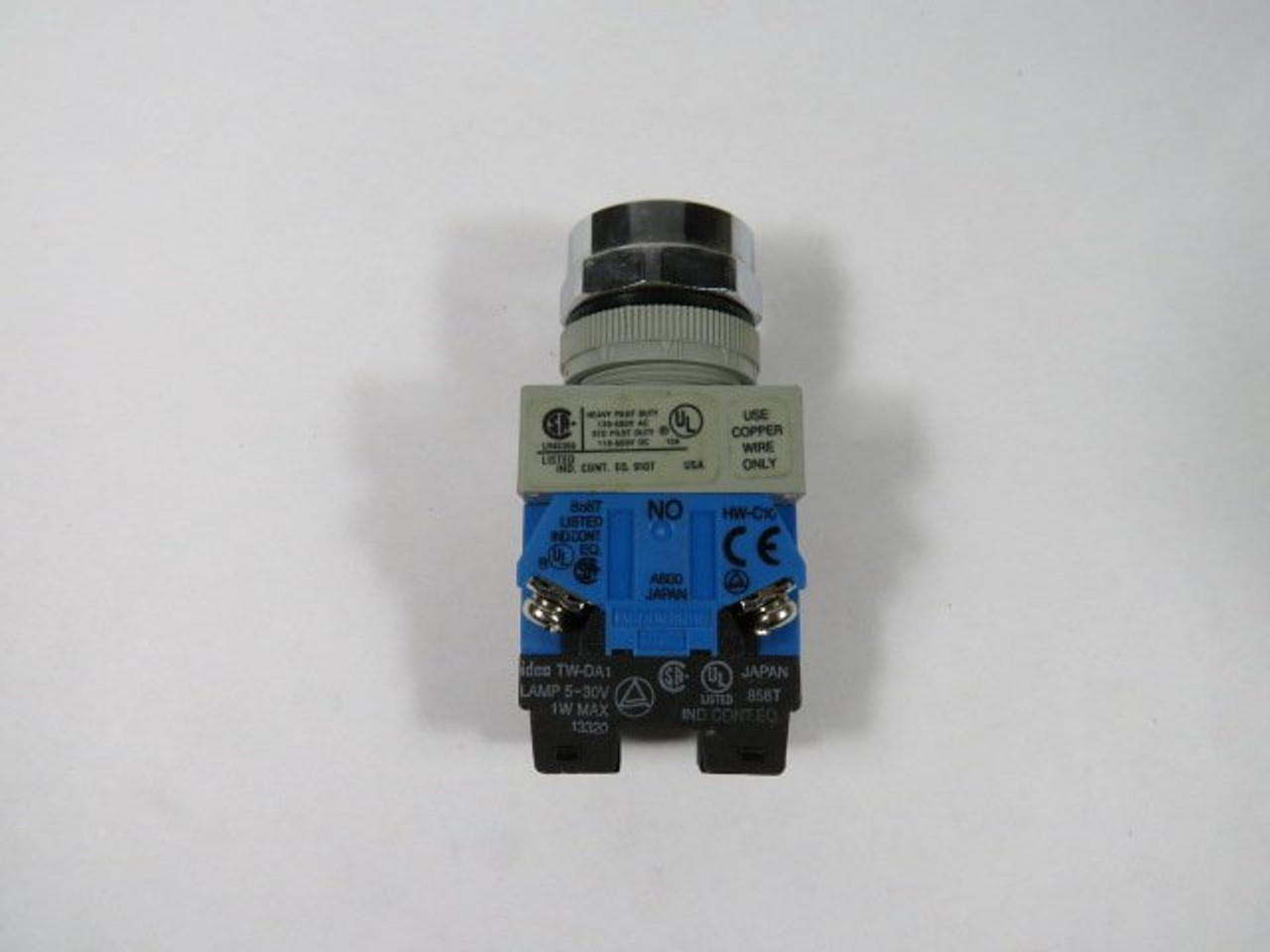 IDEC ABW111 Push Button 1NO/1NC No Button USED