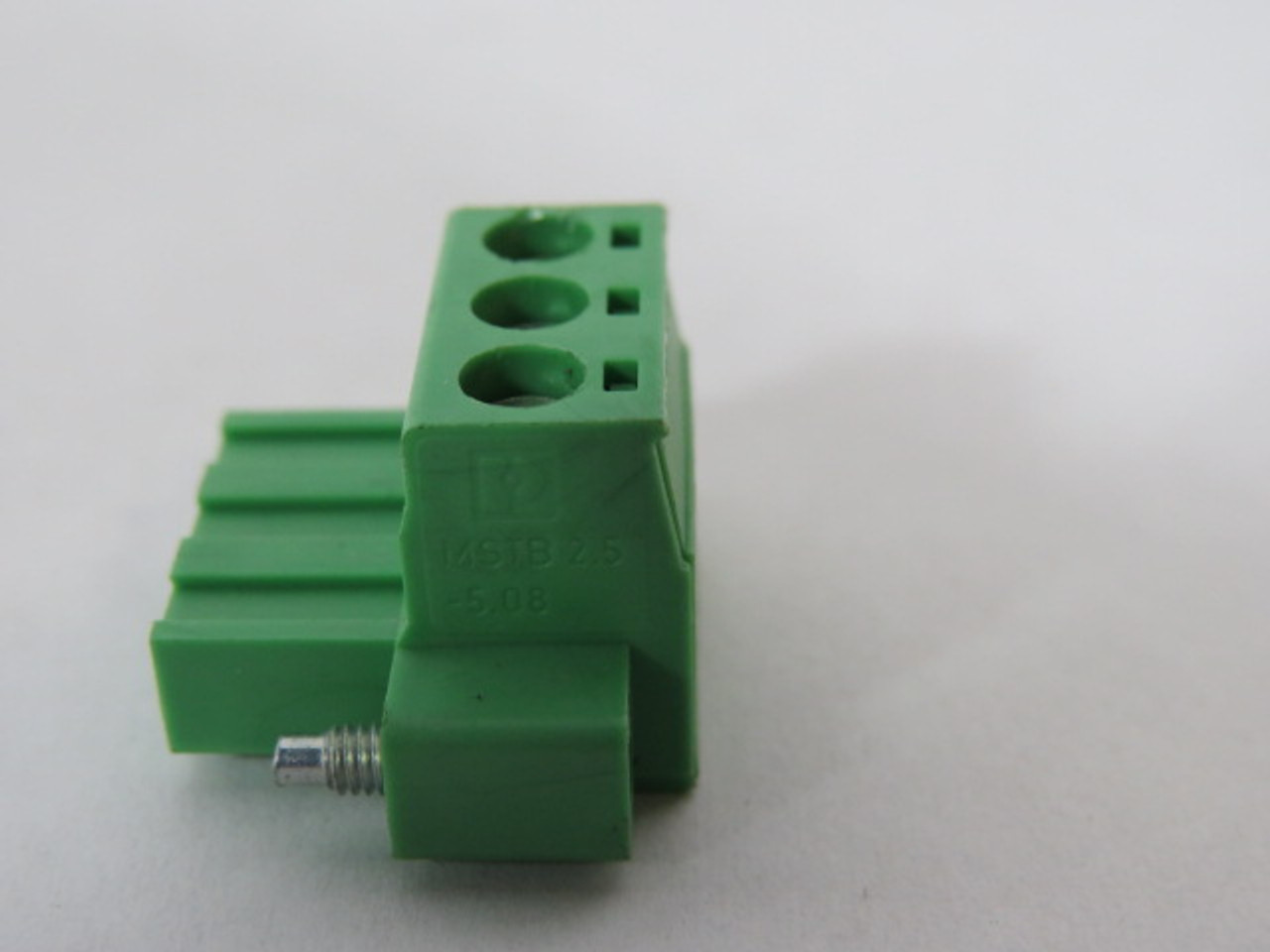 Phoenix Contact 1757022 Green Circuit Board Connector 3Pos USED
